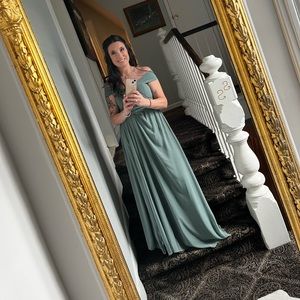 COPY - BirdyGrey worn once no alterations Grace convertible different dresses S…